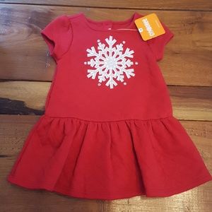 Gymboree Winter Red Dress 6-12mo